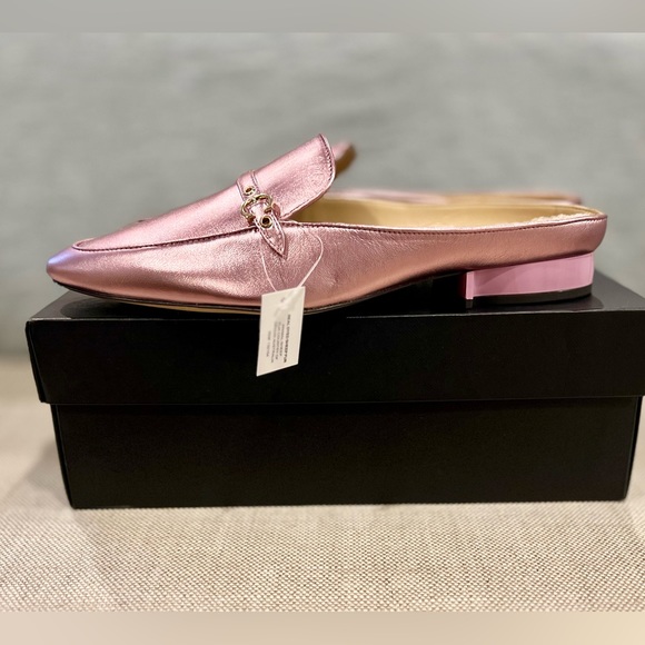 Coach Irene Shearling Metallic Pink
Leather Mules size 9.5 - Picture 6 of 11